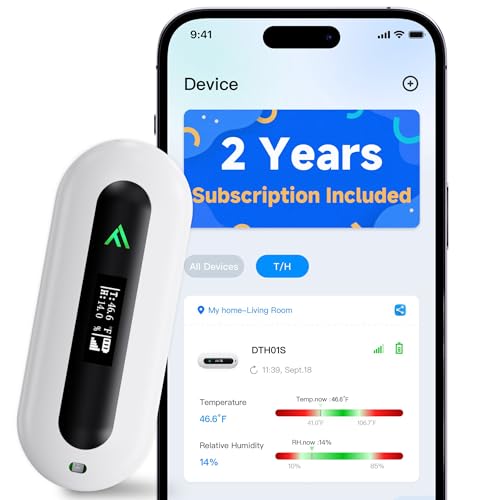 4G Cellular Temperature Monitor for RV Pet Safety with Real-Time Alarm