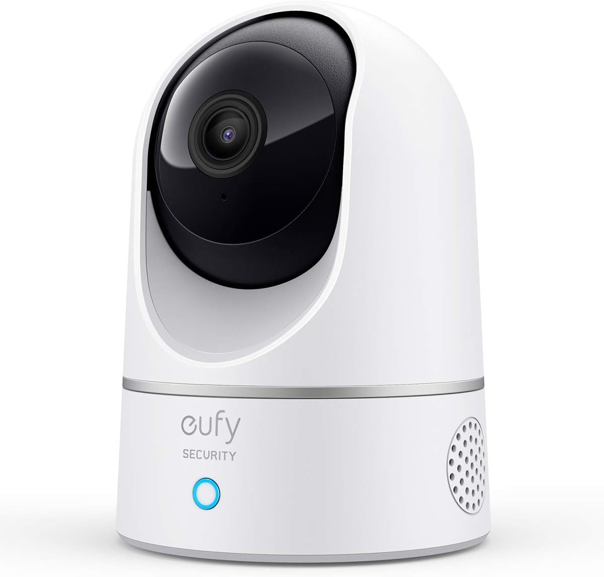eufy Security Indoor Cam E220, Camera for home Security, Pan & Tilt, Dog/Pet Camera, 2K Wi-Fi Plug-in, Motion Tracking, Mo...
