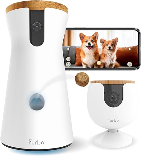 Furbo 360° Dog Camera + Mini [New Subscription Required at Setup] 2-Ca — Our recommended configuration for best results