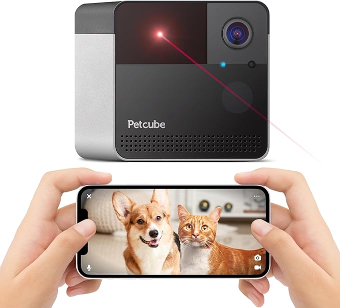 Petcube Play 2 Wi-Fi Pet Camera with Laser Toy for Cats & Dogs, 1080P — Real-world performance testing in action