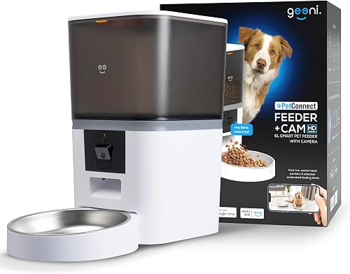 Geeni 6L Smart Pet Feeder with Camera, 1080p HD, Night Vision, Two-Way — Our recommended configuration for best results